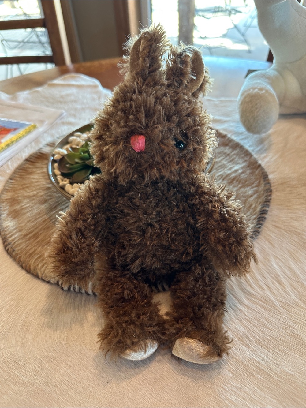 Manhattan Toy Company brown stuffed bunny